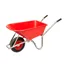 Carrimore 120L Stable Barrow with Puncture Proof Wheel Red